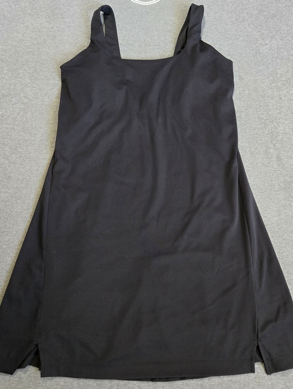 Old Navy Active Powersoft Dress Black Size M Built in Bra & Shorts Athletic READ